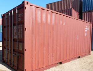 used & modified storage container